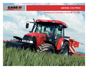 Traktory 4WD Case IH CS 85 Pro Profi