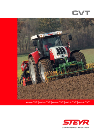 Traktory 4WD Steyr CVT 6195 Basis