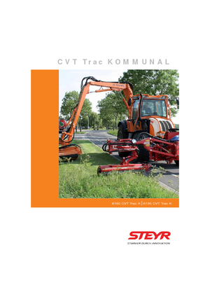 Traktory 4WD Steyr CVT 6195 Basis