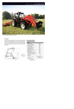 Traktory 4WD Kioti DX 7510 PC
