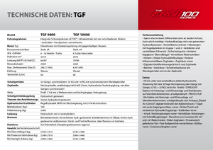 Traktory 4WD Carraro Ergit TGF 9800