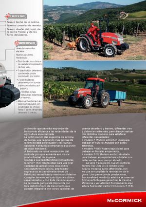 Traktory 4WD McCormick F 120 XL