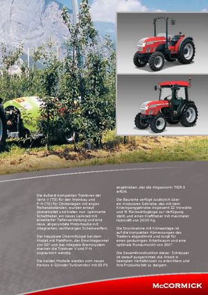 Traktory 4WD McCormick F 90 N 20