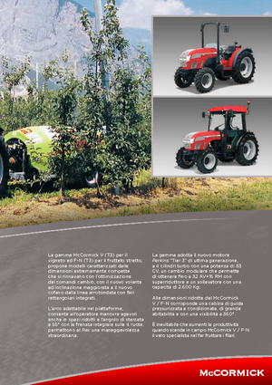 Traktory 4WD McCormick F90N