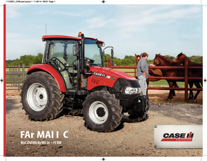 Traktory 4WD Case IH Farmall 65 C Komfort