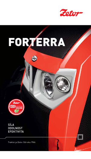 Traktory 4WD Zetor Forterra 125