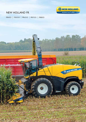 Sklízecí řezačky - pohon na 4 kola New Holland FR 850