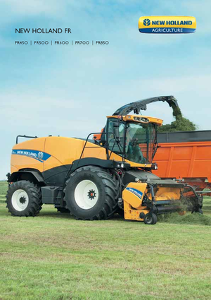 Sklízecí řezačky - pohon na 4 kola New Holland FR 850