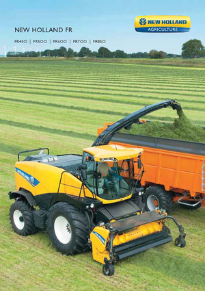 Sklízecí řezačky - pohon na 4 kola New Holland FR 850