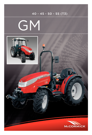 Traktory 4WD McCormick GM 45