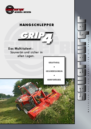 Traktory 4WD Sauerburger GRIP 4-95