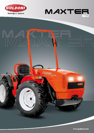Traktory 4WD Goldoni Maxter 60 SN