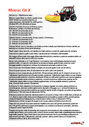 Traktory 4WD Reform Werke Metrac G 6 X