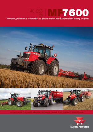 Traktory 4WD Massey Ferguson MF 7615 Dyna-VT