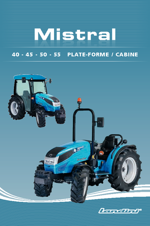 Traktory 4WD Landini Mistral 45