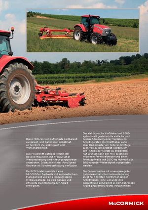 Traktory 4WD McCormick MTX 120