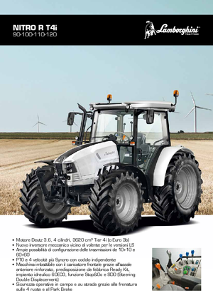 Traktory 4WD Lamborghini Nitro R 100 DT GS