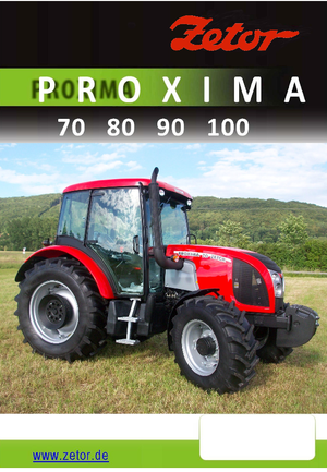 Traktory 4WD Zetor Proxima 70 EKO