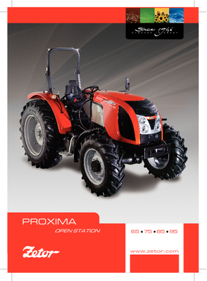 Traktory 4WD Zetor Proxima Cabrio 65 EKO