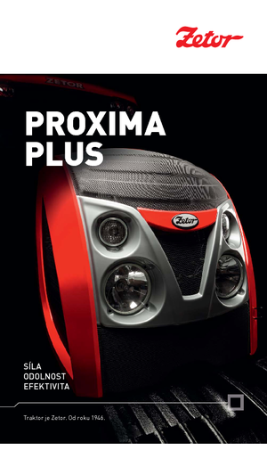 Traktory 4WD Zetor Proxima Plus 90