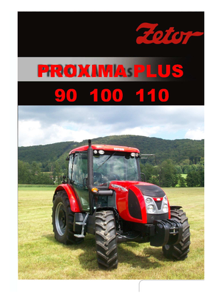 Traktory 4WD Zetor Proxima Plus 90