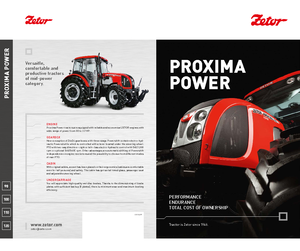 Traktory 4WD Zetor Proxima Power 100