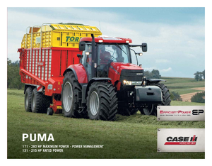 Traktory 4WD Case IH Puma 140 MC Komfort EHR