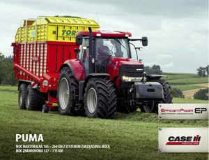 Traktory 4WD Case IH Puma 140 MC Komfort EHR