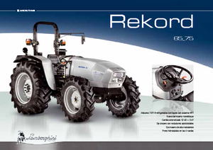 Traktory 4WD Lamborghini Rekord 75