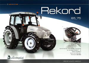 Traktory 4WD Lamborghini Rekord 75