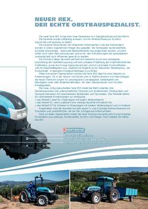 Traktory 4WD Landini Rex 90 F