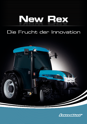 Traktory 4WD Landini Rex 120 GT