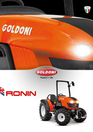 Traktory 4WD Goldoni Ronin 40