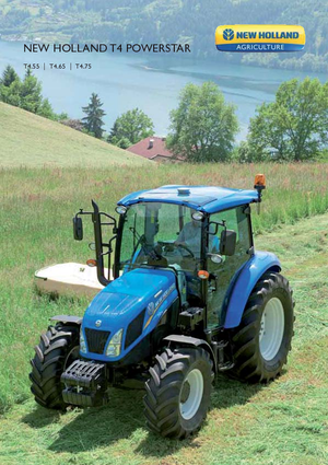 Traktory 4WD New Holland T 4.55 Powerstar (100)