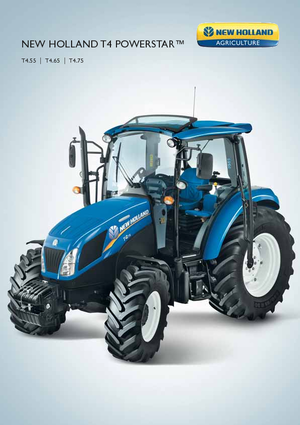 Traktory 4WD New Holland T 4.55 Powerstar (100)