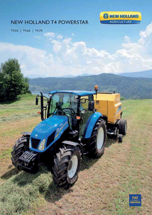 Traktory 4WD New Holland T 4.55 Powerstar (100)