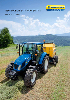 Traktory 4WD New Holland T 4.55 Powerstar (100)