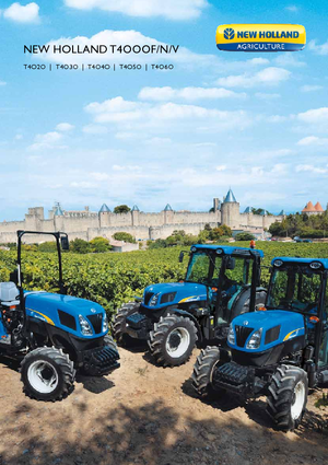 Traktory 4WD New Holland T 4040 F (101)