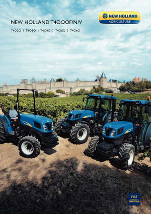 Traktory 4WD New Holland T 4040 F (101)