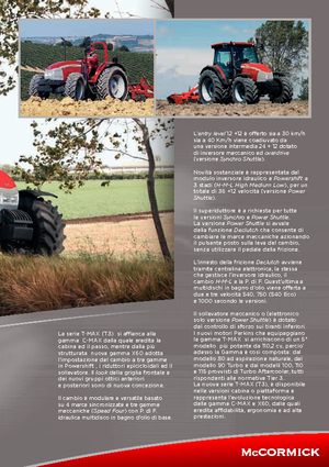 Traktory 4WD McCormick T 80 Max RPS