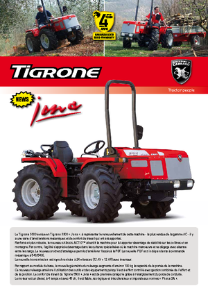 Traktory 4WD Carraro Tigrone 5500