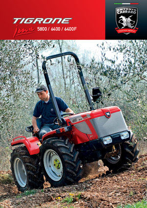 Traktory 4WD Carraro Tigrone 5800 Jona