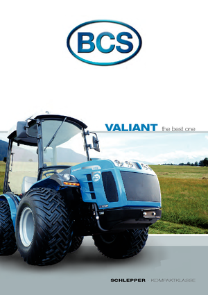 Traktory 4WD BCS Valiant 550 RS