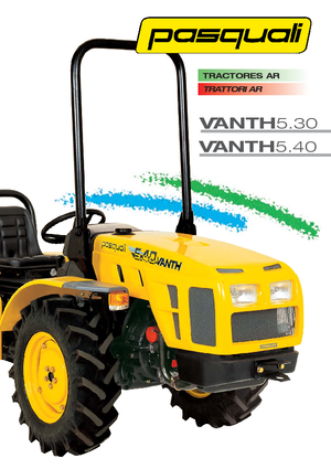 Traktory 4WD Pasquali Vanth 5.30