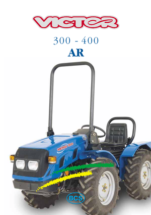 Traktory 4WD BCS Victor 400 AR