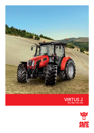 Traktory 4WD SAME Virtus J 100 DT LS