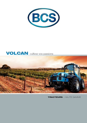 Traktory 4WD BCS Volcan 750 Ds
