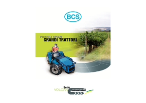 Traktory 4WD BCS Volcan 850 RS