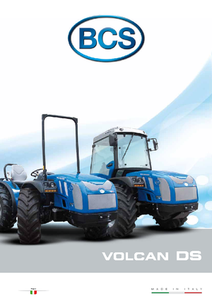 Traktory 4WD BCS Volcan 950 DS