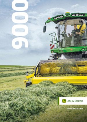 Sklízecí řezačky - pohon na 4 kola John Deere 9500